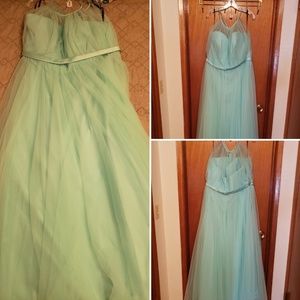 Bridesmaid dress, plus size 22